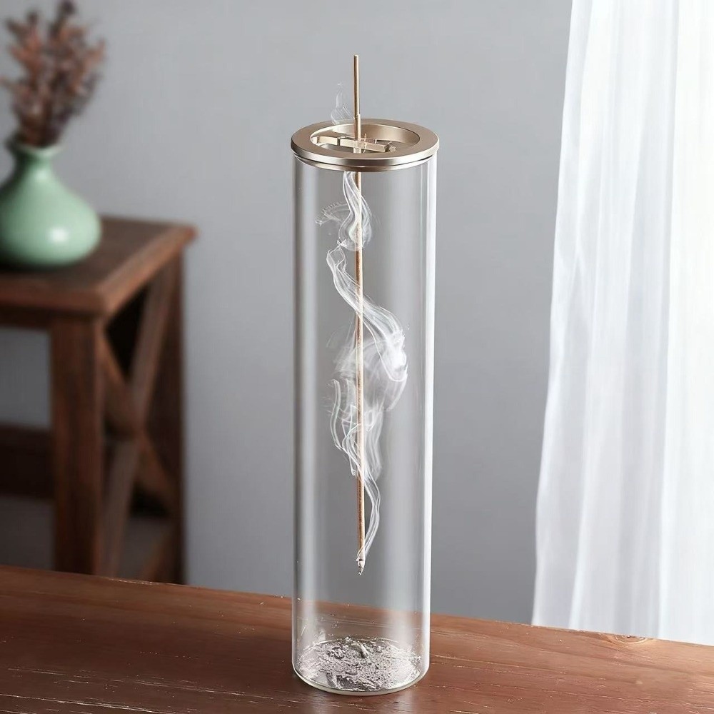 Incense Stick Holder - 원통형 향꽂이 스탠드, 선(禪) 스타일 미니멀리스트