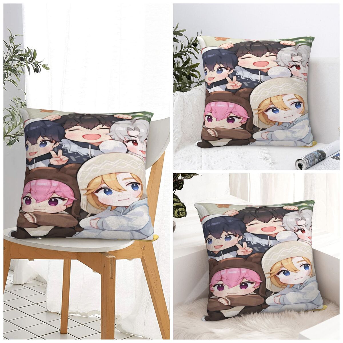 Home Decor Pt - Kpop PLAVE Caligo Pt 베개 케이스