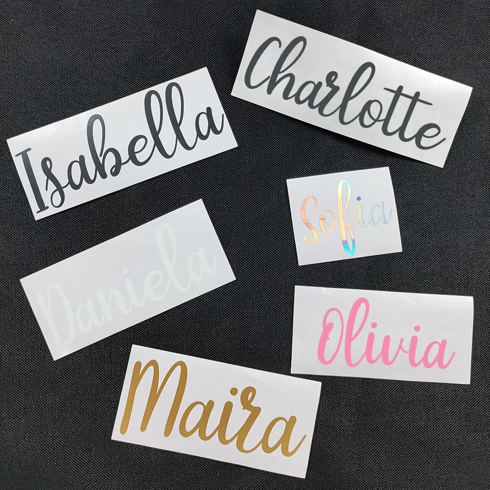 Home Decor Sticker - 1PC 사용자 정의 이름 홈 장식에