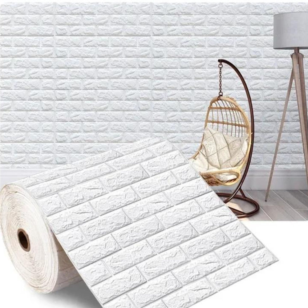 Home Decor Wall Molding - 3D 모조 벽돌 벽 스티커, 침실