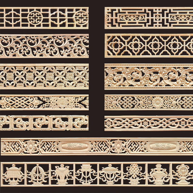 Home Decor Wall Molding - 장식용 목재 몰딩 나무 조각 코너