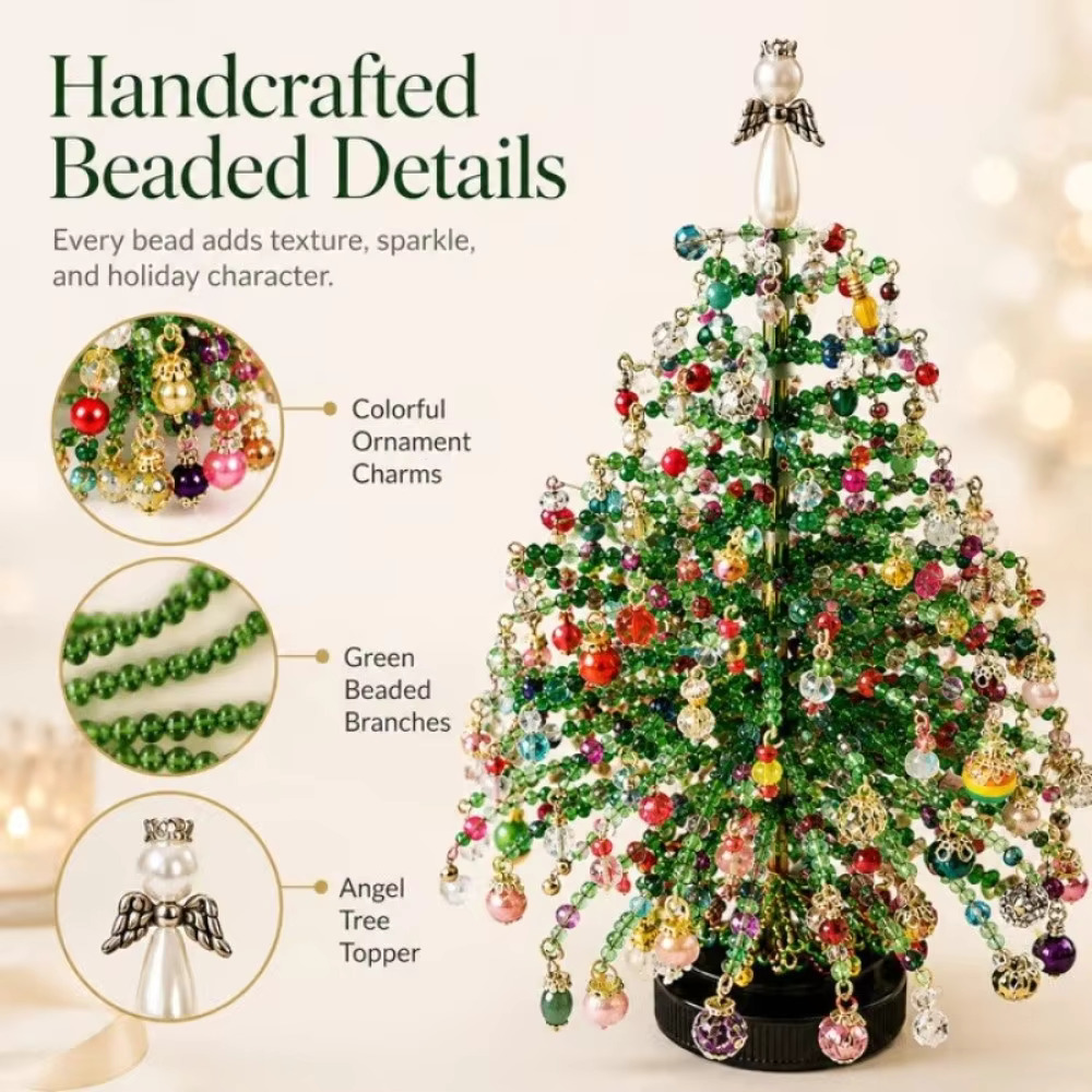 DIY 크리스마스 트리 비즈 키트 비즈 장식 크리스마스 - Home Decor Xmas Tree 리뷰 및 가격