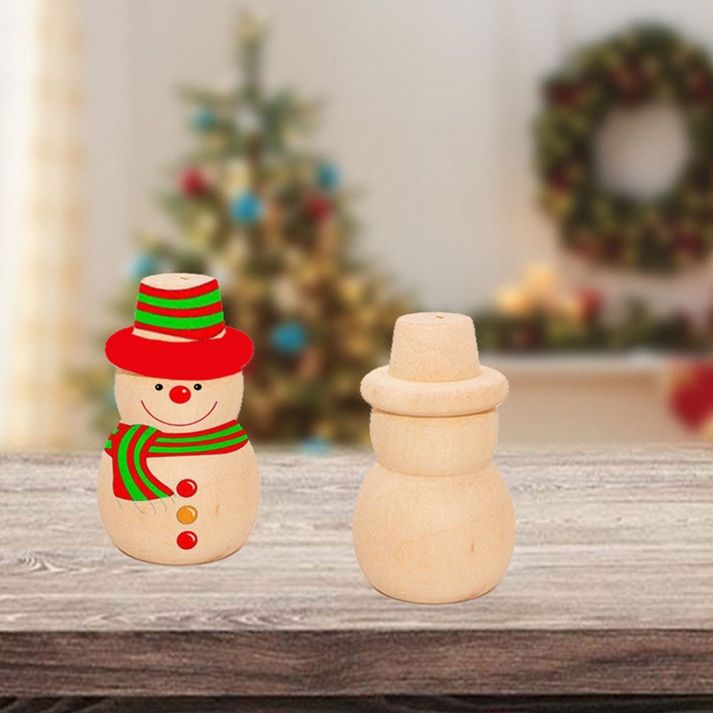 20개 수제 컬러링 인형 크리스마스 트리 장식 천연 나 - Home Decor Xmas Tree 리뷰 및 가격