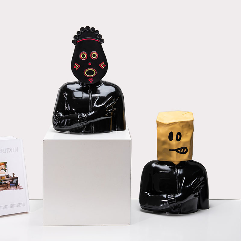 북유럽 가정 장식 Banksy 동상 거실 장식 홈 액세 - Home Decor Y2K 리뷰 및 가격