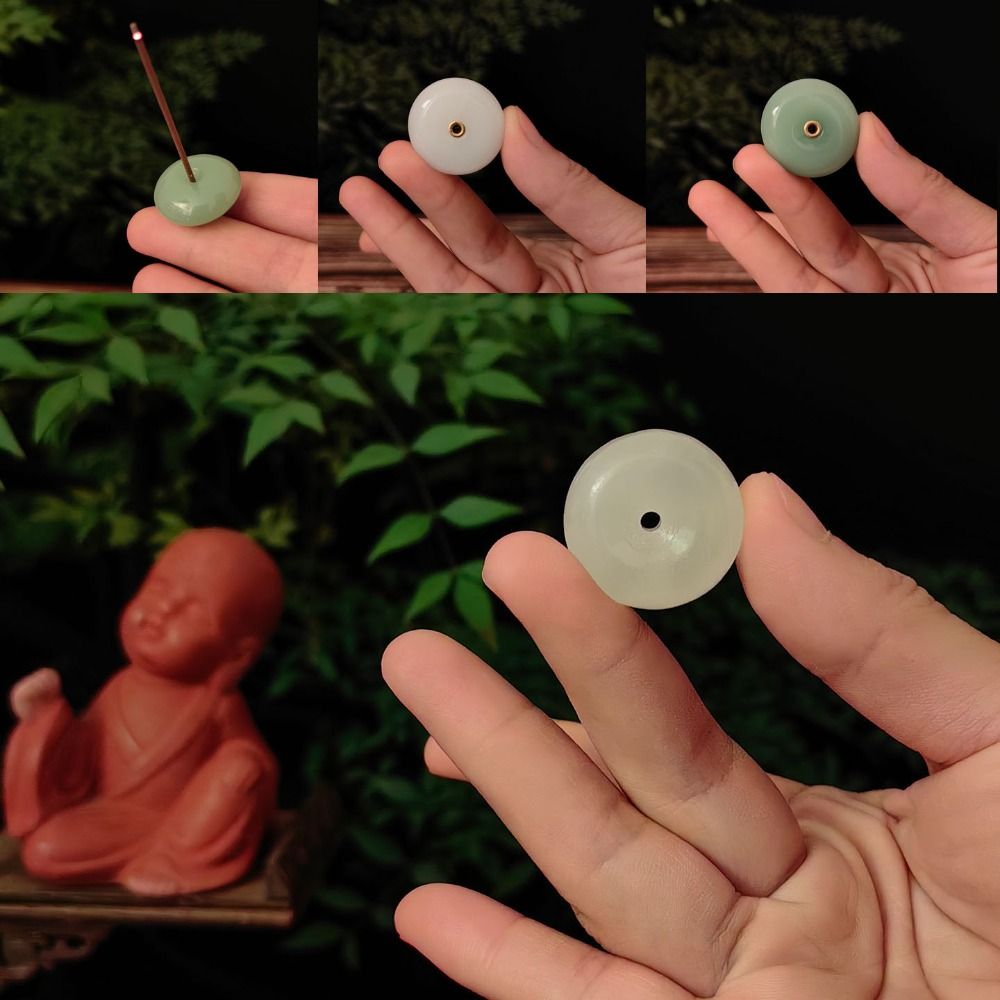 모조 옥 미니 향꽂이 명상 공간 미니멀리스트 젠 향로  - Incense Stick Holder 리뷰 및 가격