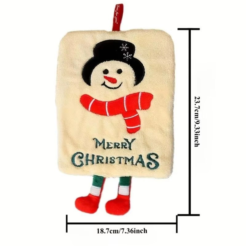 크리스마스 장식용 핸드 타월, 산타, 눈사람, 루돌프, - Home Decor Xmas Tree 리뷰 및 가격