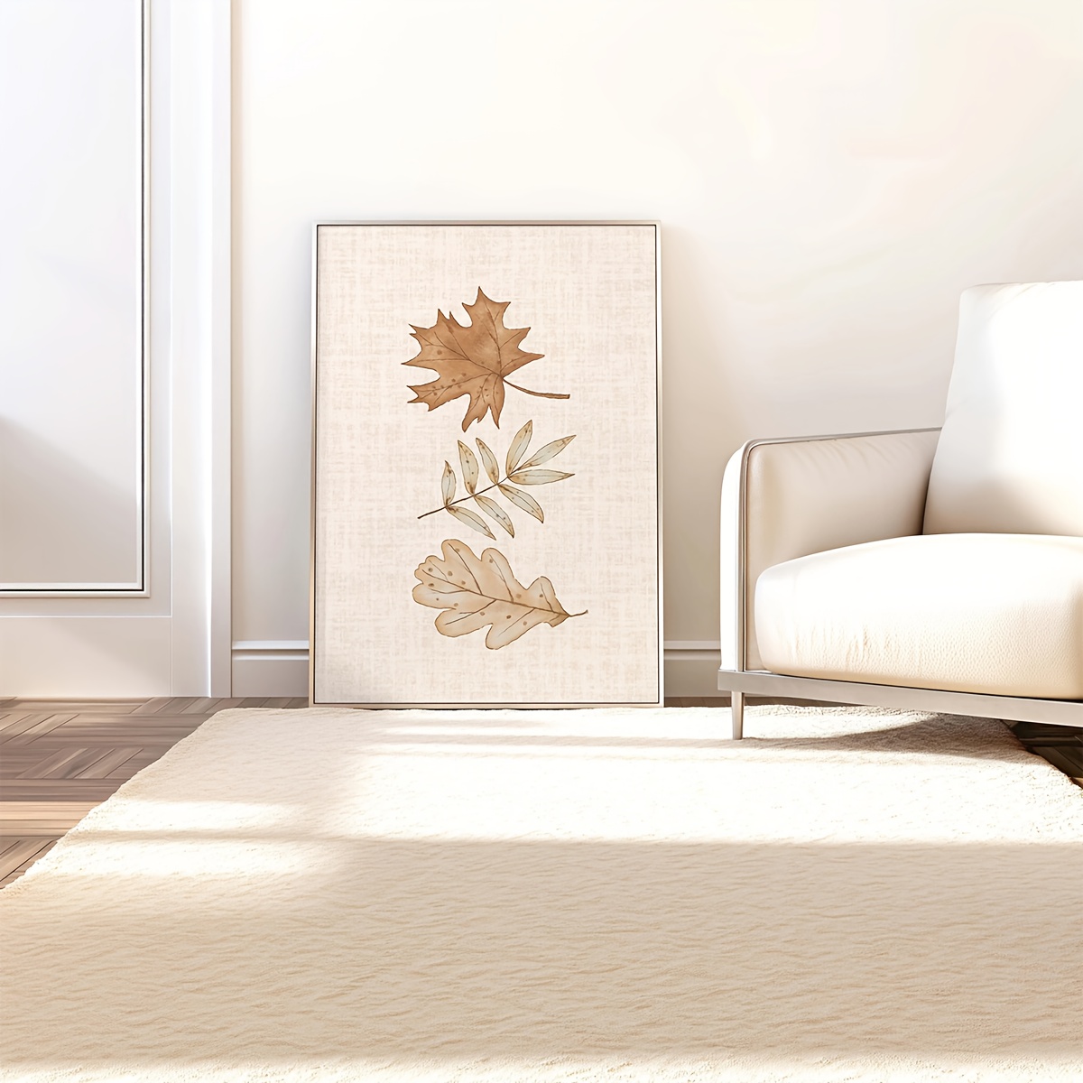 1/3개 헬로우 가을 로고 캔버스 프린트 호박 단풍잎  - Home Decor Logo 리뷰 및 가격