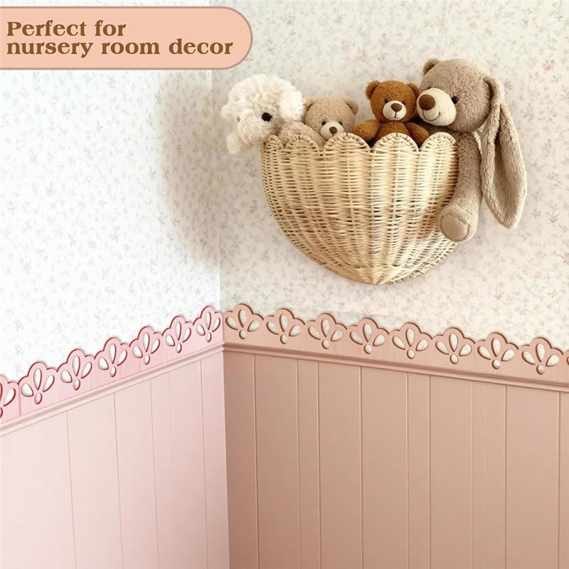 ABKP-홈 크리스마스 벽 장식용 12팩 미완성 스캘럽 - Home Decor Wall Molding 리뷰 및 가격