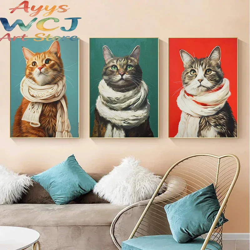 빈티지 귀여운 동물 토끼 개 고양이 돼지 오리 포스터  - Home Decor Duck 리뷰 및 가격