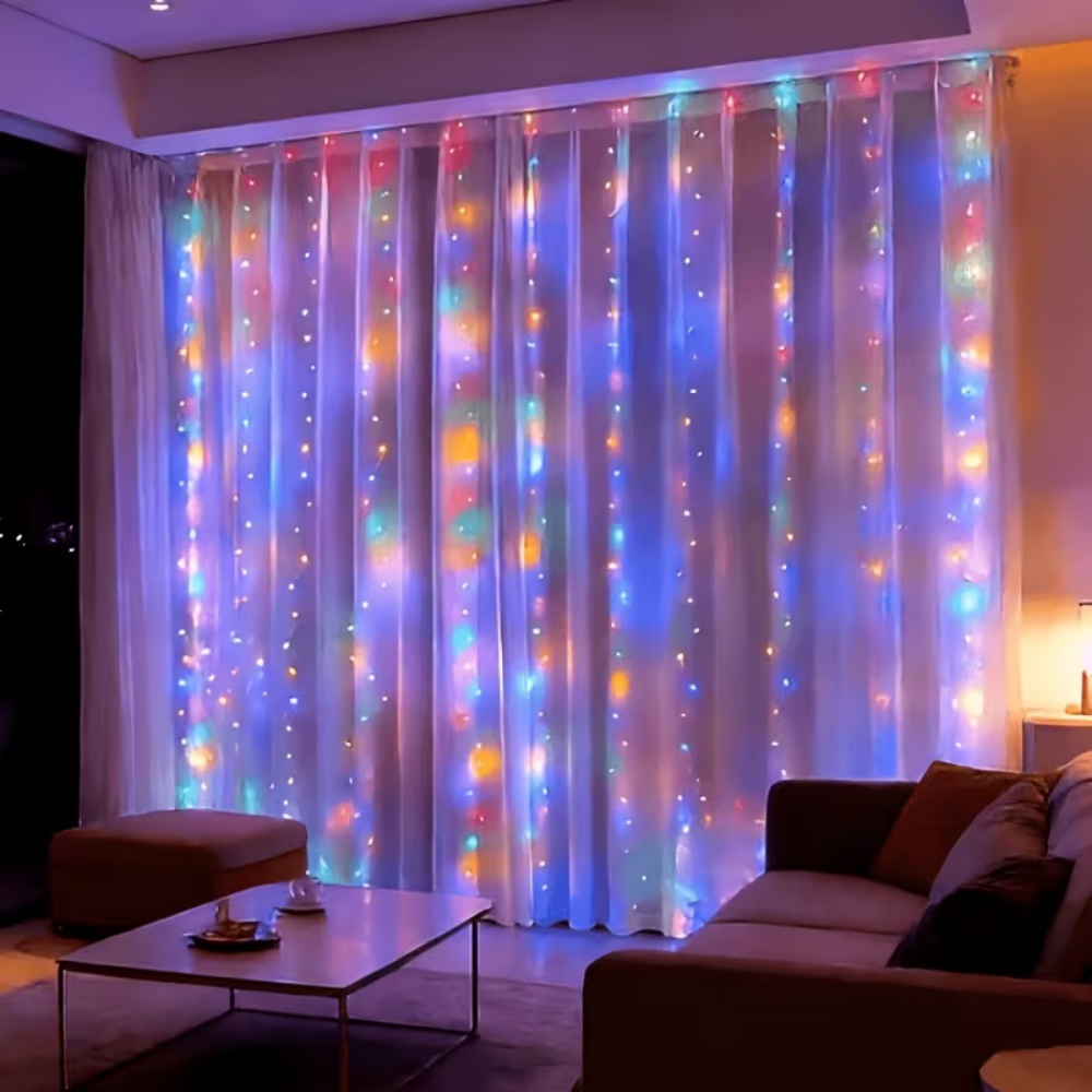 2026년 크리스마스 홈 데코레이션: 방, 결혼식, 파 - String Curtain Light 리뷰 및 가격