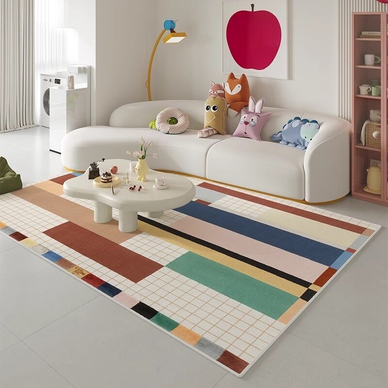 고급 아트 라인 거실 카펫 홈 대형 면적 커피 테이블  - Home Decor Ig 리뷰 및 가격