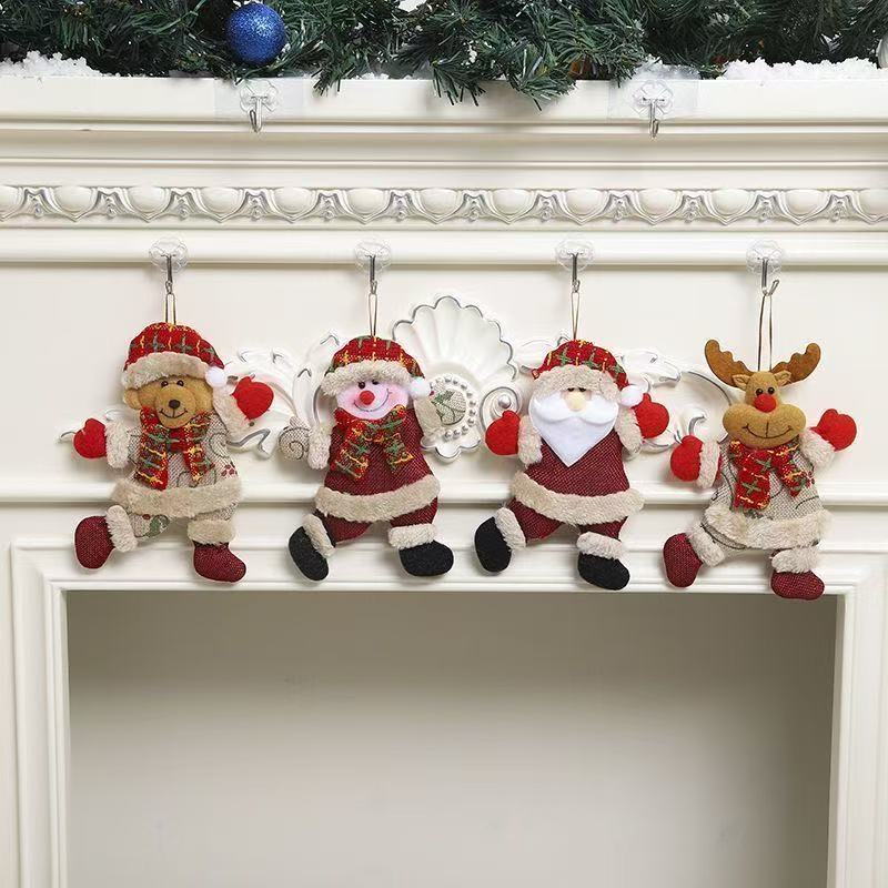 크리스마스 장식용 부드러운 인형: 산타, 눈사람, 곰, - Home Decor Xmas Tree 리뷰 및 가격