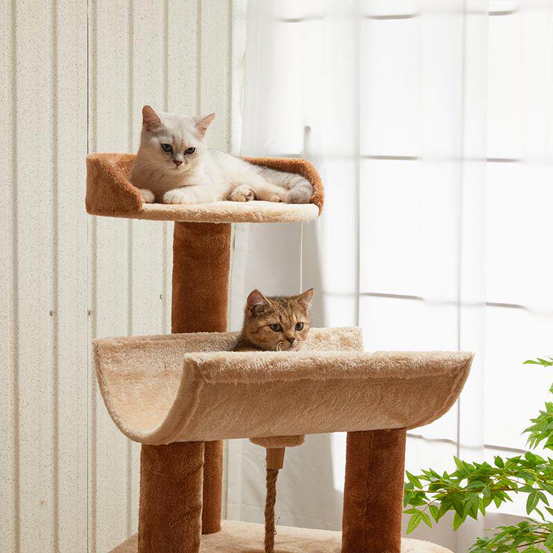 고급 고양이 타워, 나무 사각형 캣타워, 고양이 타워  - Home Decor Kota 리뷰 및 가격
