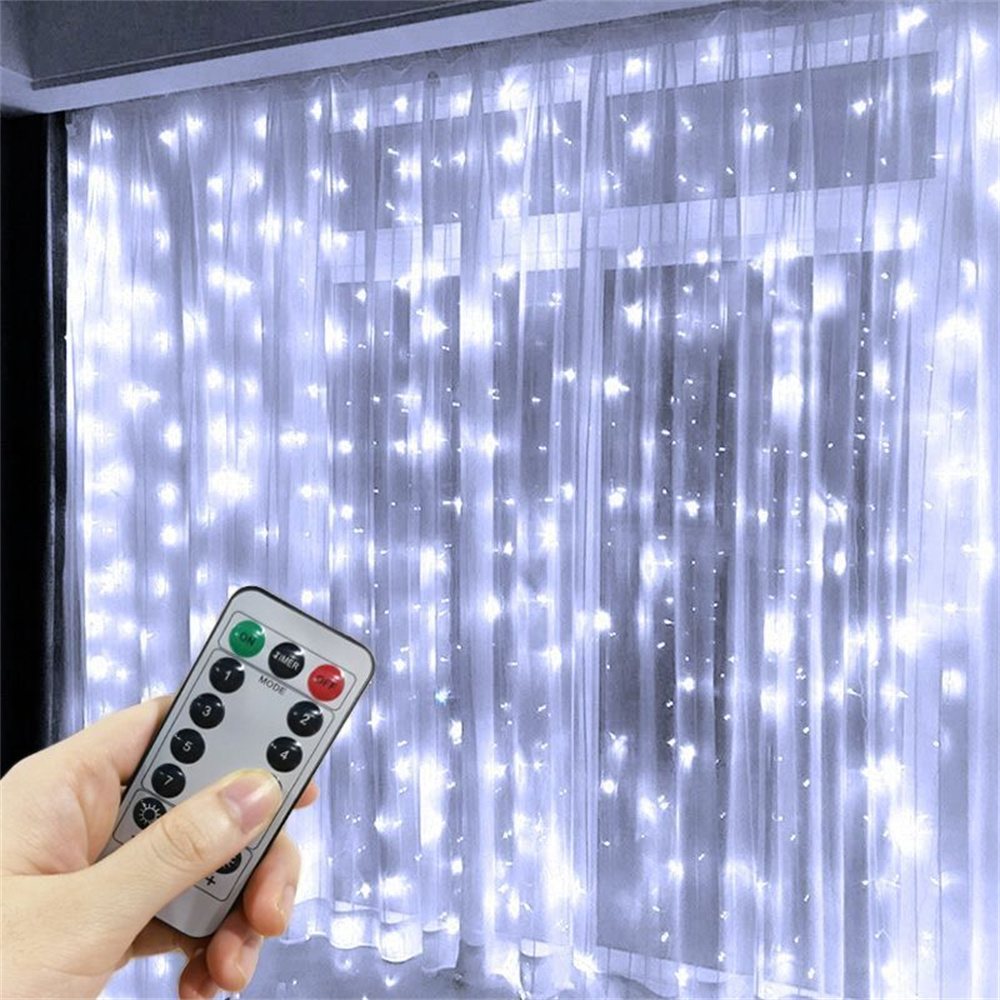 USB LED 커튼 조명 스트링, 8가지 조명 모드,  - String Curtain Light 리뷰 및 가격