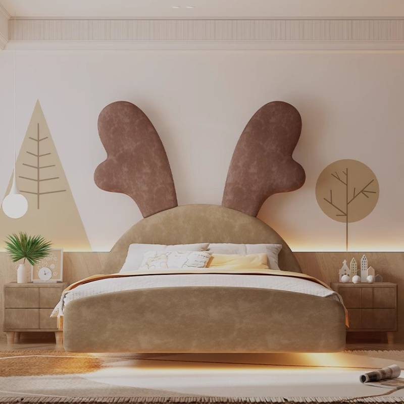pt-Luxuce 나무 어린이 침대 장식 안전 심플 싱 - Home Decor Pt 리뷰 및 가격