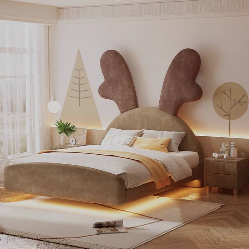 pt-Luxuce 나무 어린이 침대 장식 안전 심플 싱 - Home Decor Pt 리뷰 및 가격