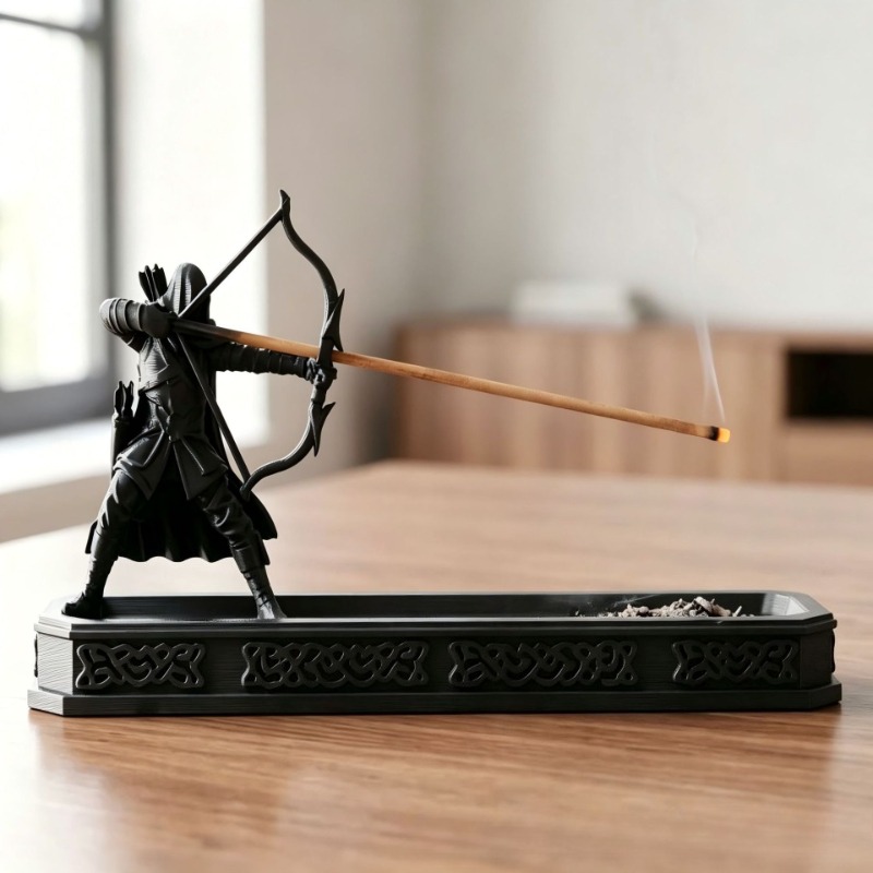 3D 프린팅된 아처 판타지 디자인의 향로, 멋진 영적  - Incense Stick Holder 리뷰 및 가격