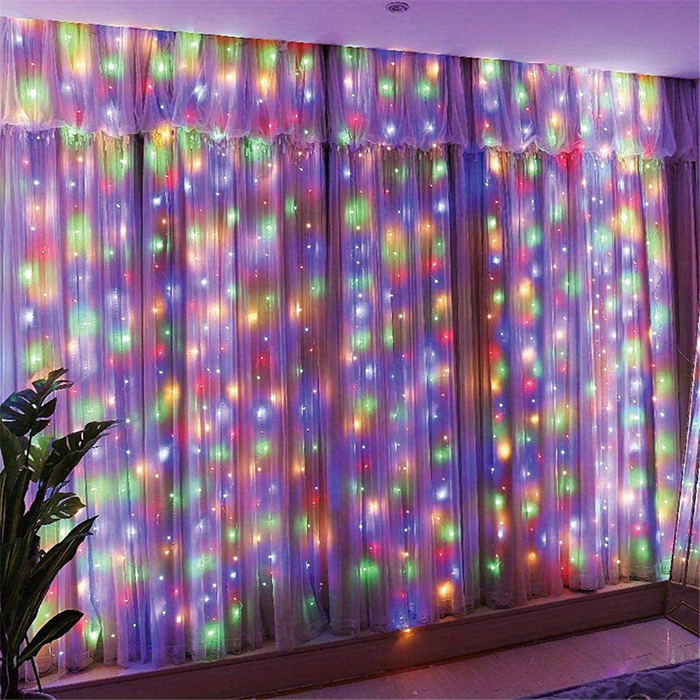 3/6M USB LED 커튼 8가지 모드 리모컨 조명  - String Curtain Light 리뷰 및 가격