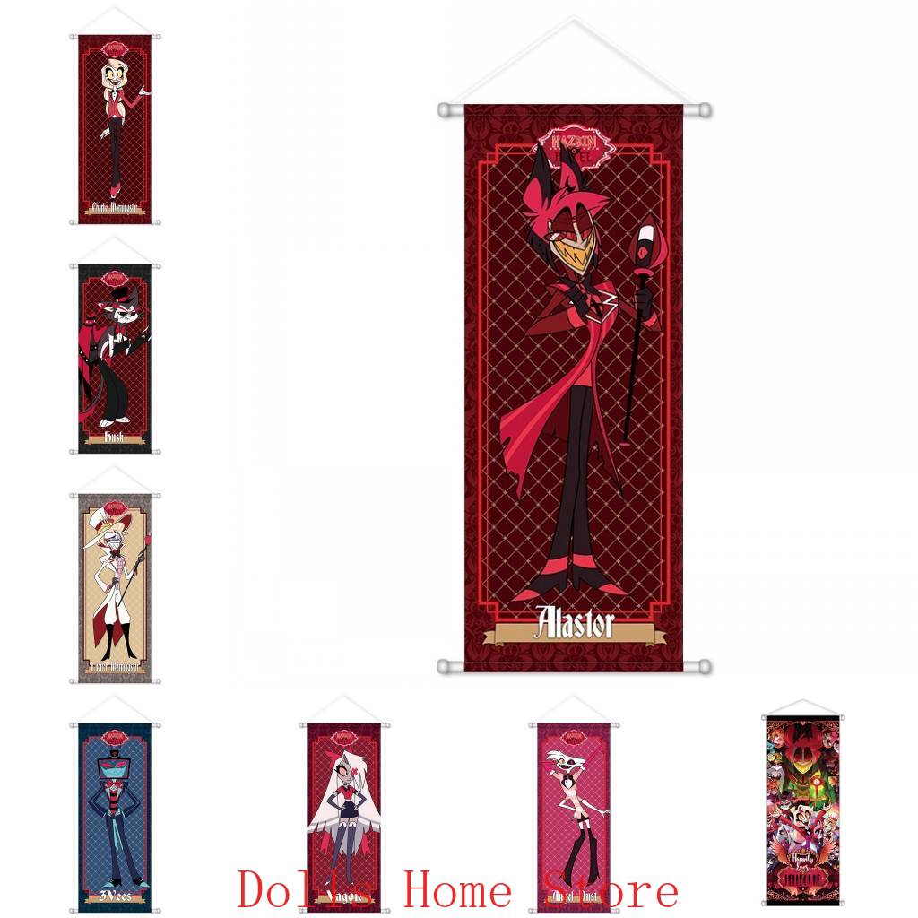 애니메이션 스크롤 캔버스 벽걸이 그림 홈 사진 애니메이 - Home Decor Accessories 리뷰 및 가격